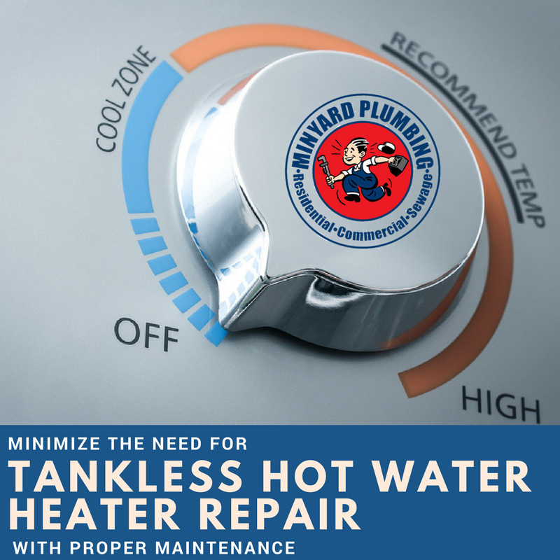Minimize the Need for Tankless Hot Water Heater Repair with Proper Maintenance
