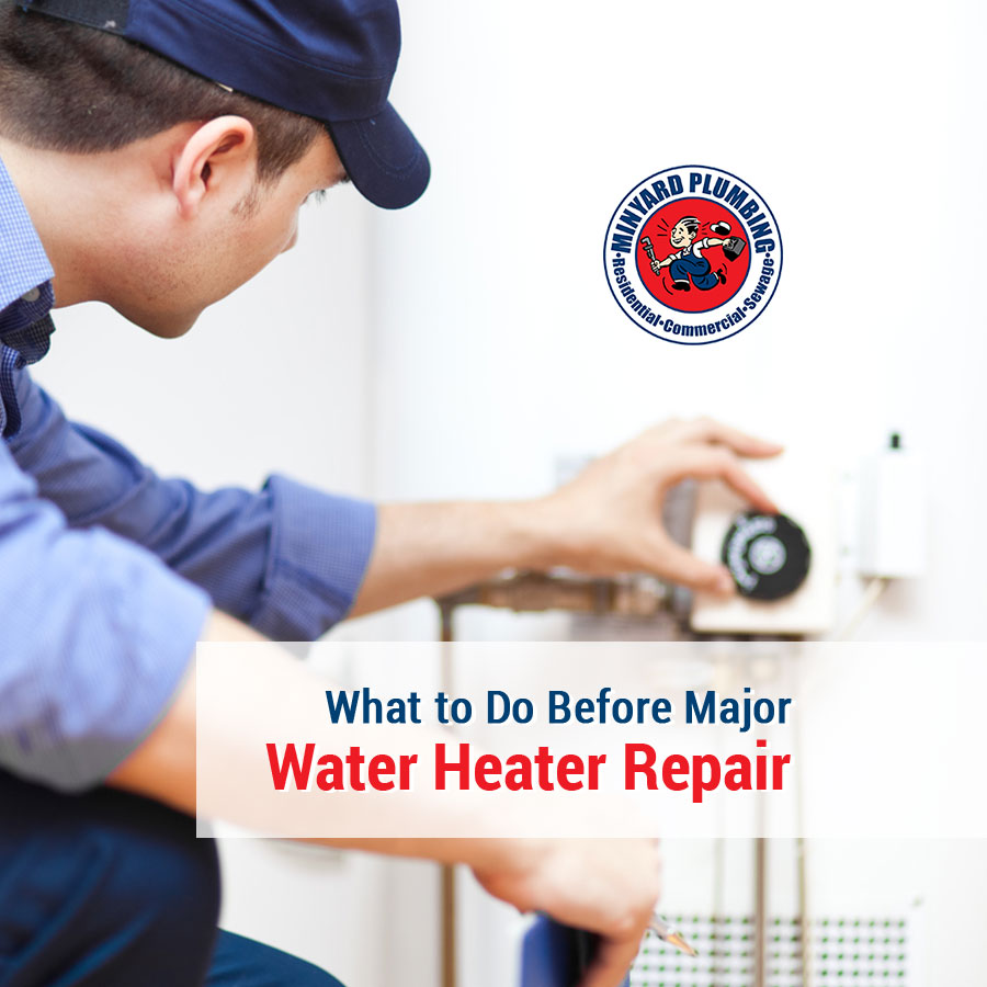 What to Do Before Major Water Heater Repair