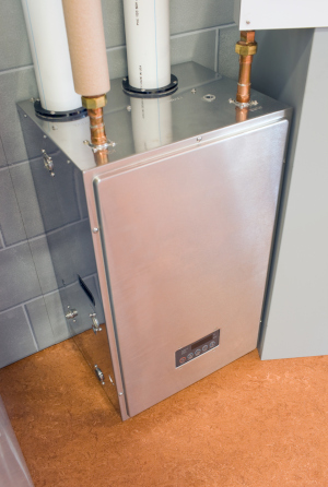 A water heater can provide enough hot water for the whole family