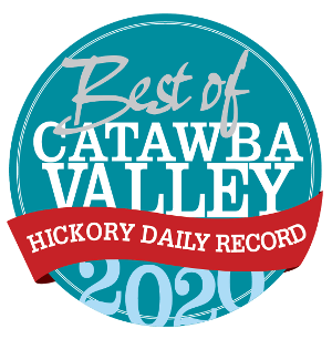 We Won in the Best of Catawba Valley for the Third Year in a Row!